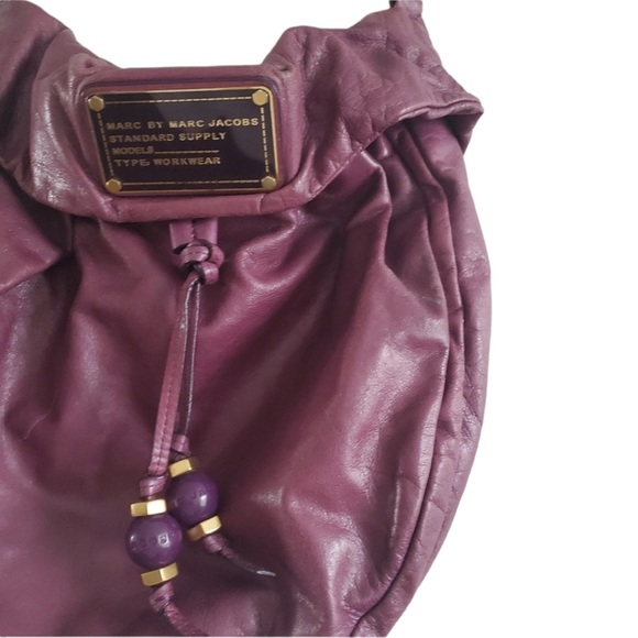 Marc Jacobs Handbags - Marc Jacobs purple over the shoulder bag